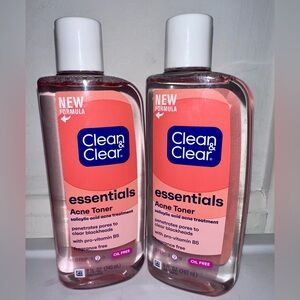 2 Pack - NEW - Clean & Clear Essentials Acne Toner